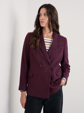 Seasalt Cornwall Blejzr 'Lowena' – fialová: přední strana