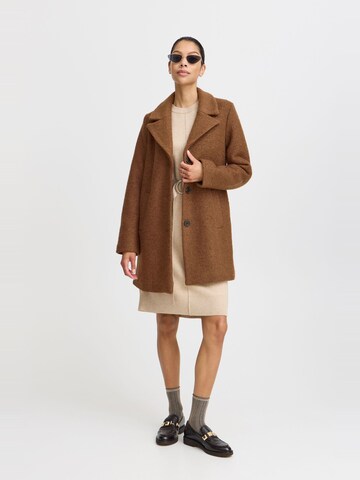 Manteau mi-saison b.young en marron