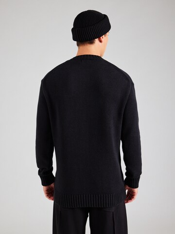 Pull-over 'CHENILLE' Calvin Klein Jeans en noir