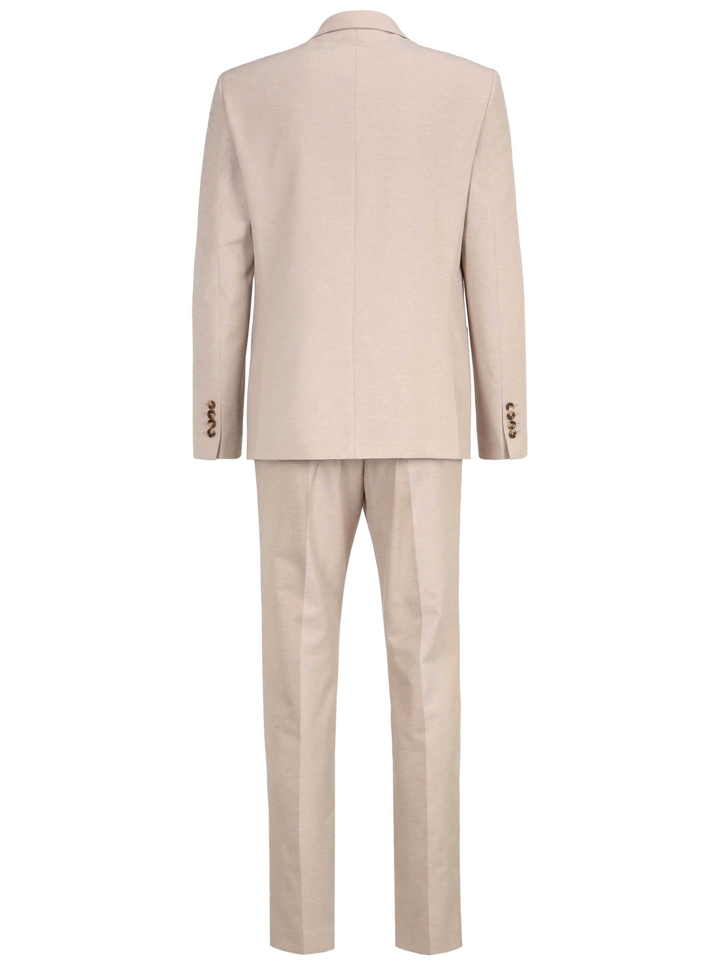 Coupe slim Costume 'Slim Fit' Steffen Klein en beige