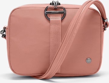 Pacsafe Crossbody Bag in Pink: front