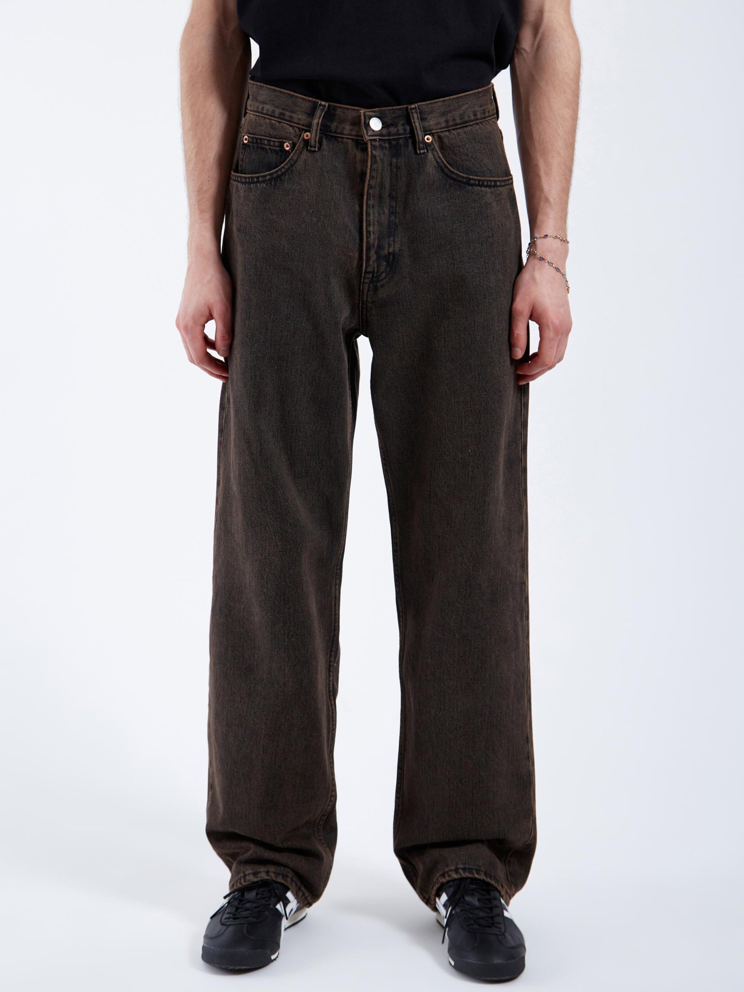 Dr. Denim Loosefit Jeans 'Omar'‌‌‌‌‌‌‌‌‌‌ in Braun: Vorderseite