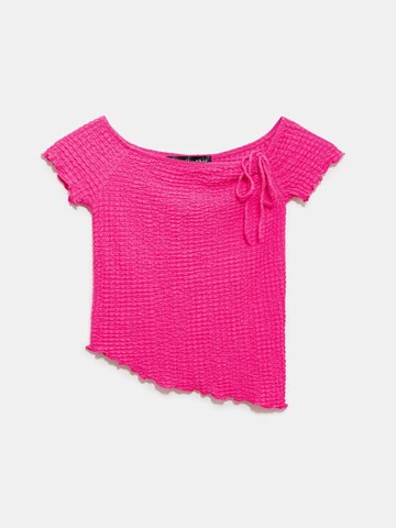 T-shirt No Matter What en rose : devant