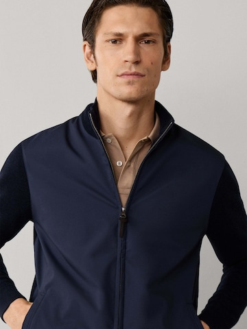 Hackett London Between-season jacket 'TRAVEL' in Blue