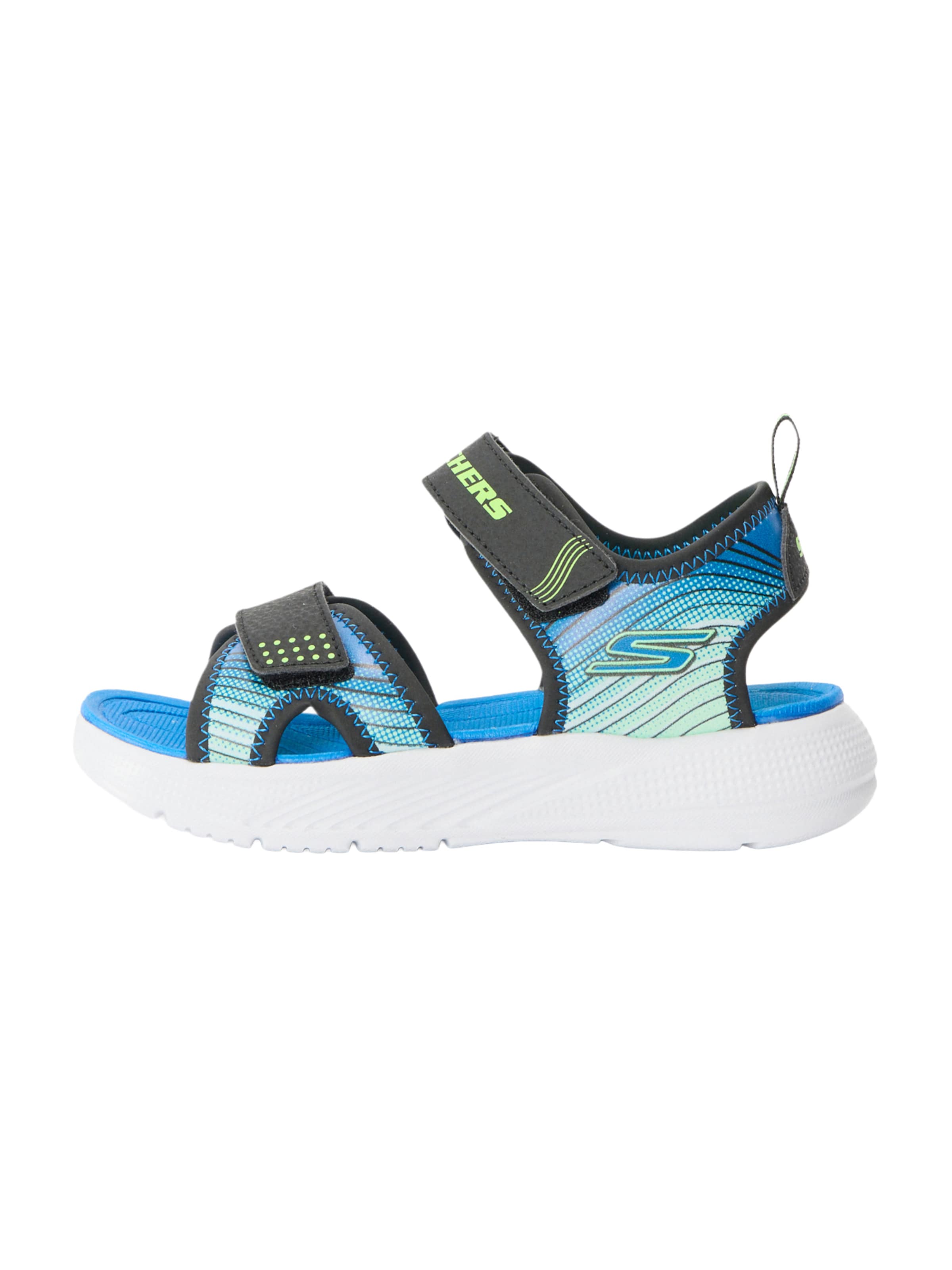 Skechers Kids Sandale 'MICROSPEC-SPLASH' in Schwarz: Vorderseite