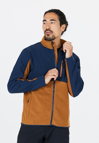 Whistler Funktionele fleece-jas 'Evo' in Bruin: voorkant