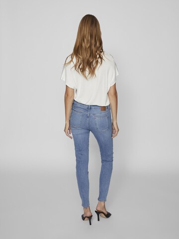 VILA Skinny Jeansy w kolorze niebieski
