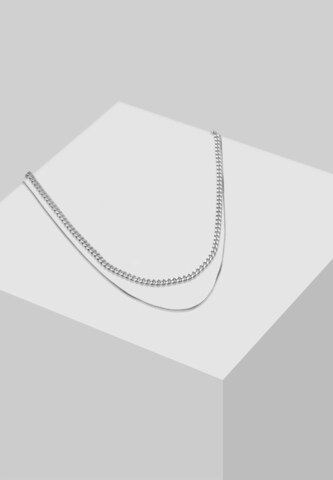 KUZZOI Halskette Basic Kette in Silber