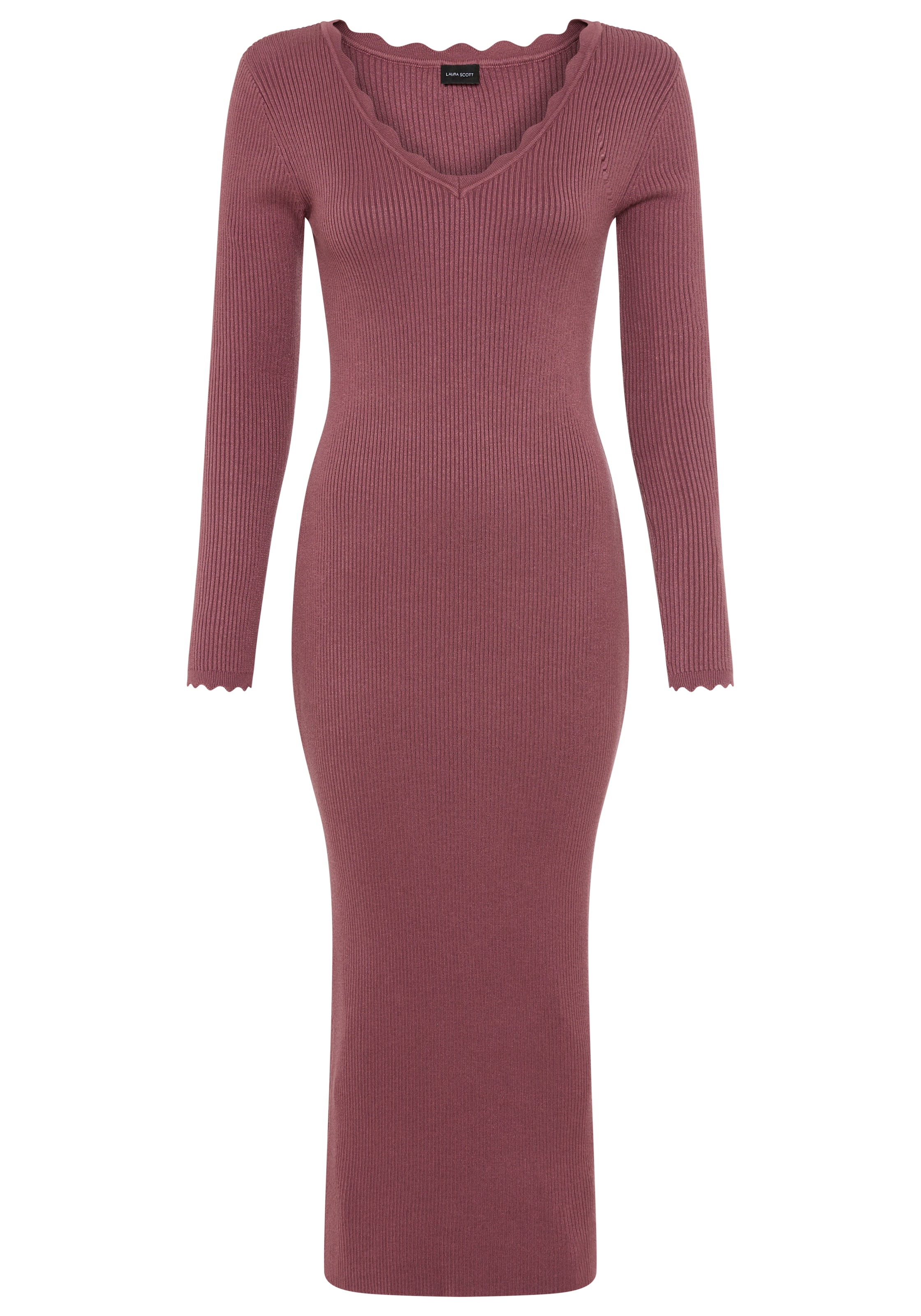 LAURA SCOTT Knitted dress in Dusky pink, Item view