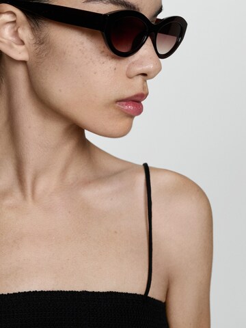 MANGO Top 'CHERRY' | črna barva