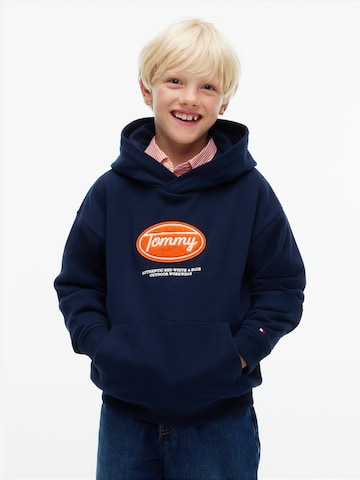 TOMMY HILFIGER Sweatshirt in Blauw: voorkant