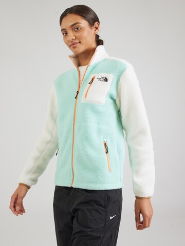 THE NORTH FACE Athletic fleece jacket 'YUMIORI' in Green: front
