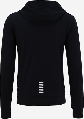 EA7 Emporio Armani Sweatjacka i blå