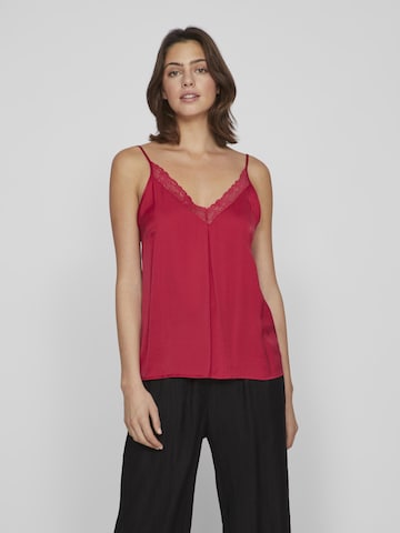 VILA Blouse in Rood: voorkant