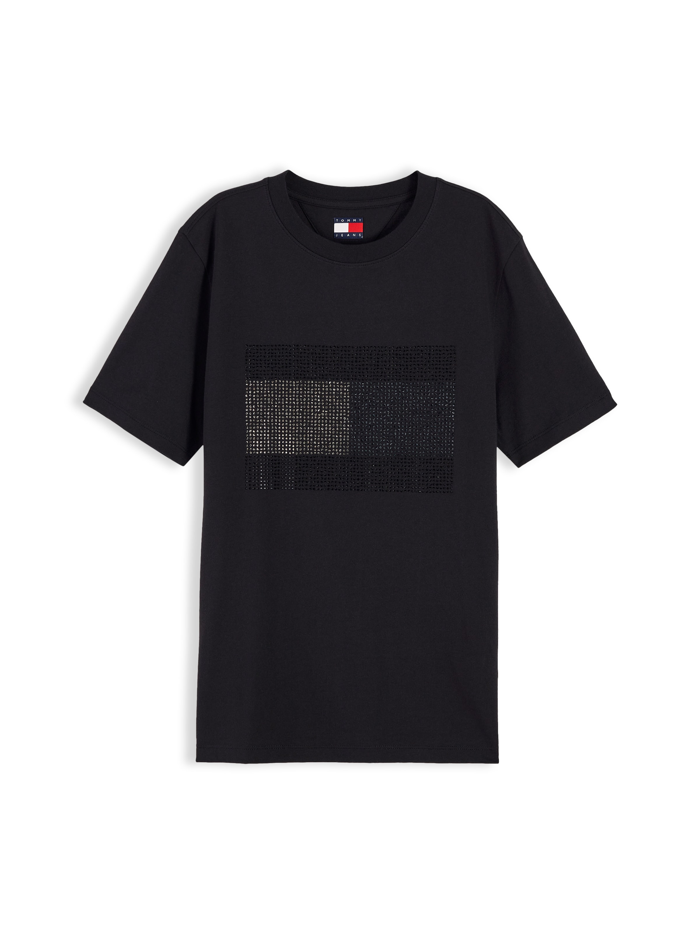 Tommy Jeans - Camisa em preto: frente