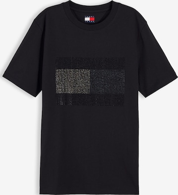 Tommy Jeans - Camisa em preto: frente