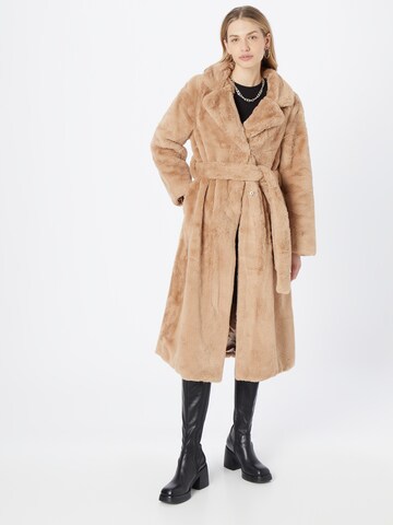 Manteau mi-saison Wallis en beige : devant