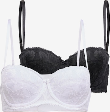 juoda Dorina Plati Liemenėlė: priekis