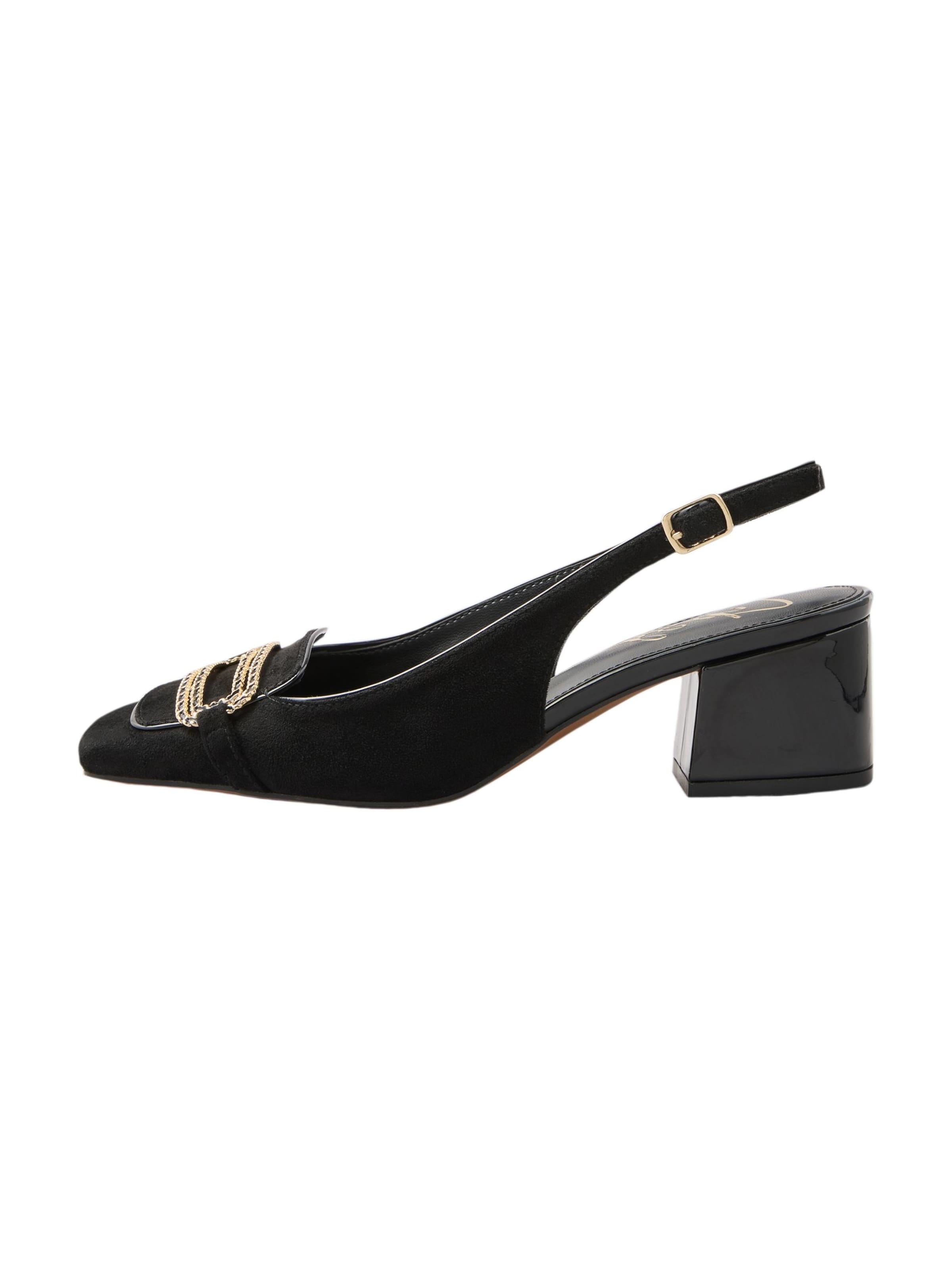 Décolleté sling di Lipsy in nero: frontale