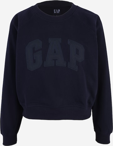 Gap TallSweater majica - plava boja: prednji dio