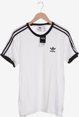 ADIDAS ORIGINALS T-Shirt L in Weiß: predná strana