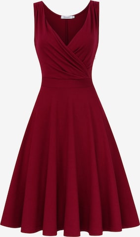 Yesfashion Kleid in Rot: Vorderseite