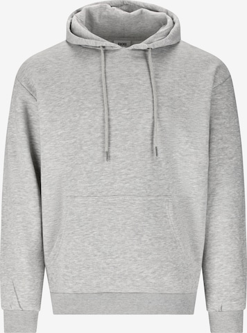 NOU Sweatjacke 'Regent V2' in Grau: Vorderseite