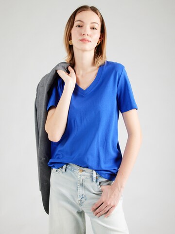 T-shirt 'SLFESSENTIAL' SELECTED en bleu : devant