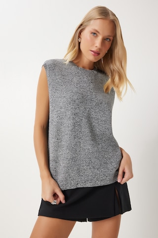 Happiness İstanbul Sweater in Grey