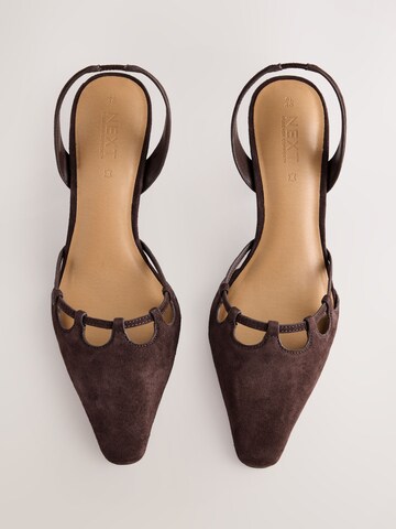 Next - Zapatos destalonado 'Forever Comfort' en marrón