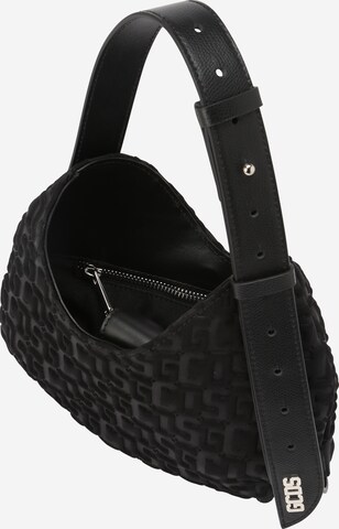 GCDS - Bolso de hombro 'COMMA' en negro