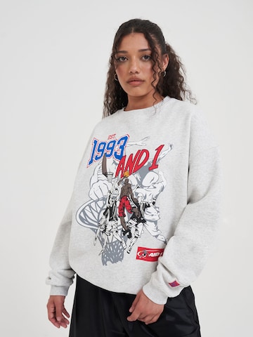 AND1 - Sudadera '1993 Dunk' en gris: frente
