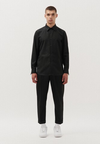 Studio Seidensticker Regular fit Button Up Shirt in Black
