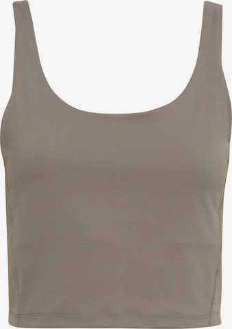 SOAKED IN LUXURY - Top 'SLAlura' en marrón: frente