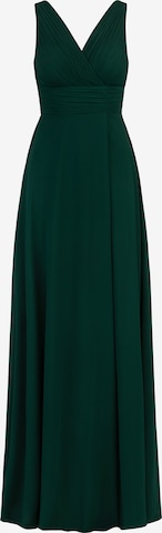 Robe de soirée Kraimod en vert : devant