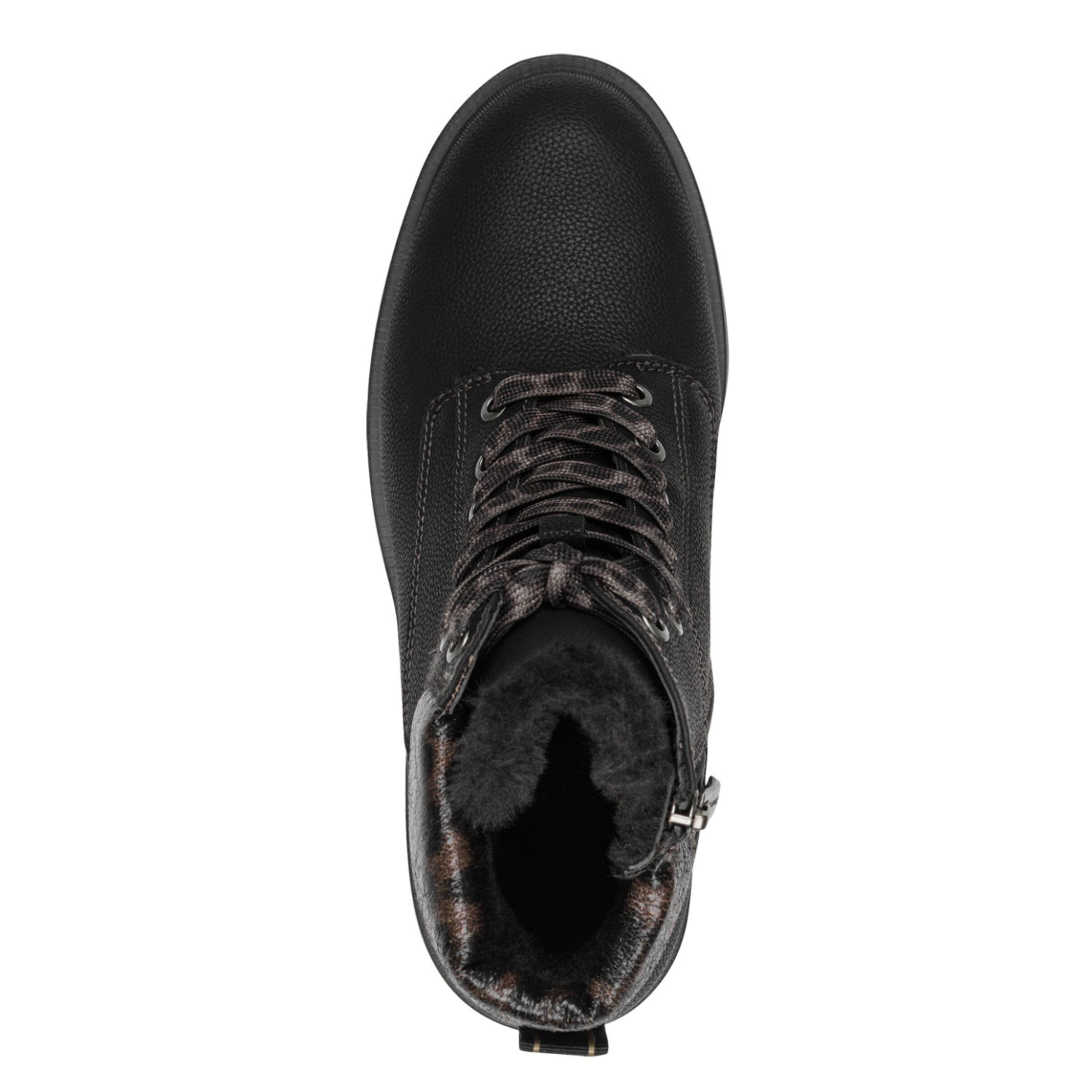 Bottines à lacets Tamaris en noir