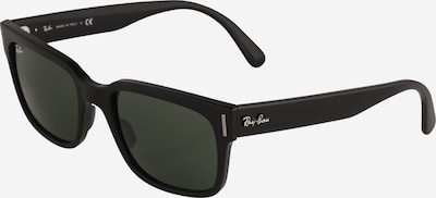 Ray-Ban Saulesbrilles 'JEFFREY', krāsa - melns / balts, Preces skats