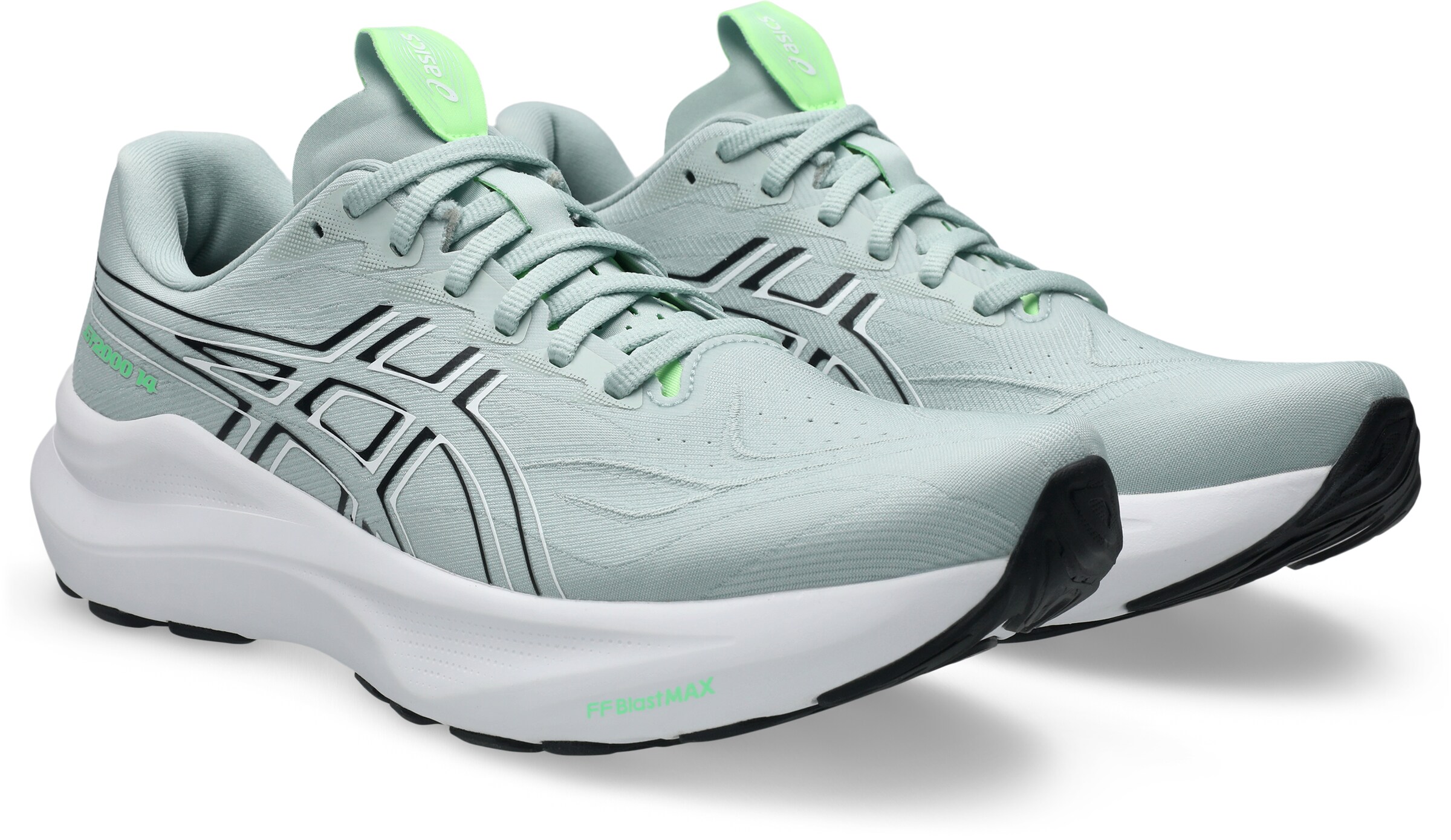 žalia ASICS Bėgimo batai 'GT-2000 14'