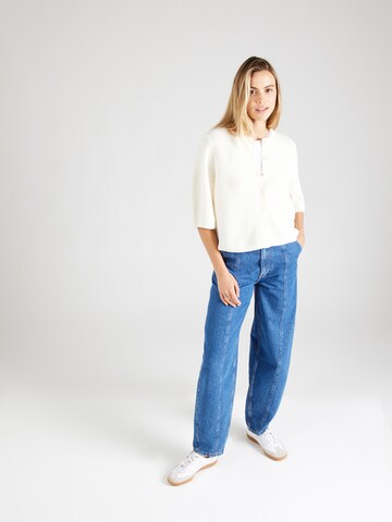 & Other Stories Gebreid vest in Wit