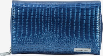 Jennifer Jones Wallet in Blue: front
