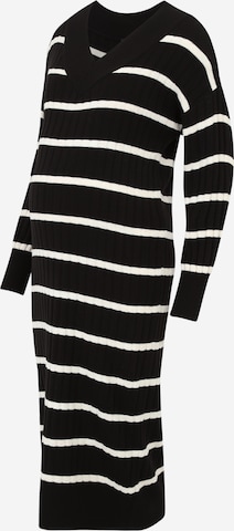 juoda Only Maternity Megzta suknelė 'OLMNEW TESSA': priekis