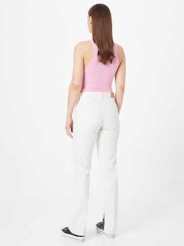 Regular Jean Gina Tricot en blanc