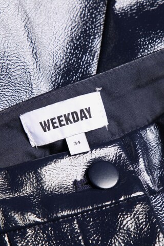WEEKDAY Pants in XS in Blue