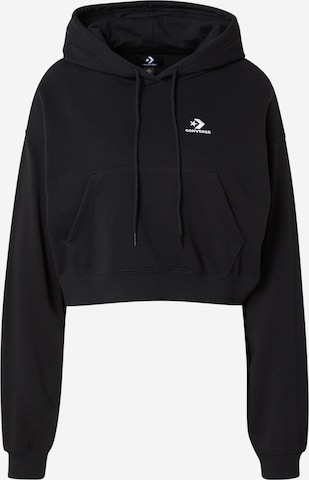 CONVERSE Sweatshirt 'Star Chevron' in Schwarz: Vorderseite