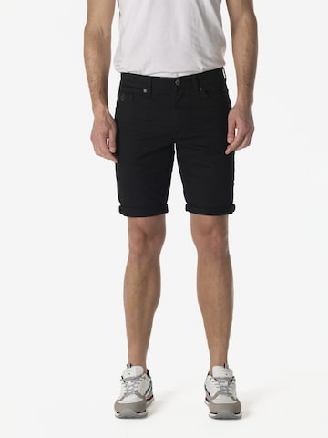 KOROSHI regular Jeans i sort: forside