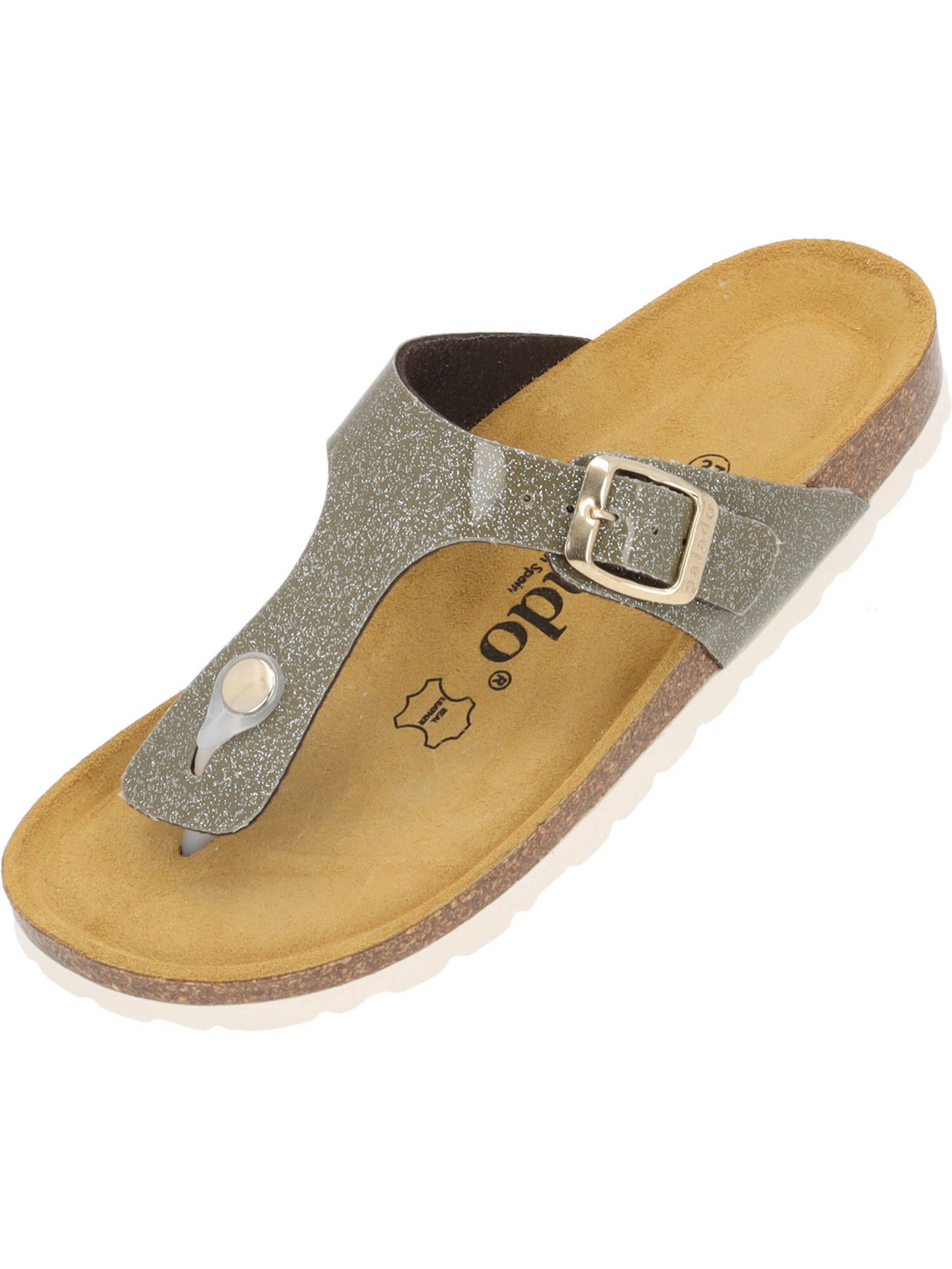 Palado Zehentrenner 'Kos Orion' in Grün: Vorderseite