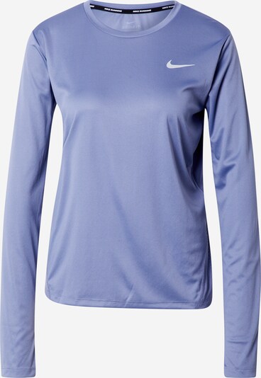 NIKE T-shirt fonctionnel 'MILER' en bleu, Vue avec produit