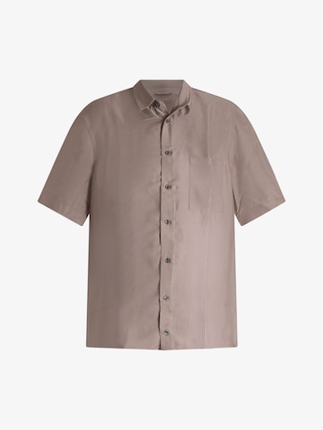 PATRIZIA PEPE Regular Fit Hemden in Grau: Vorderseite
