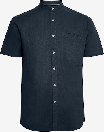 11 Project Regular fit Button Up Shirt 'PROcke' in Blue: front