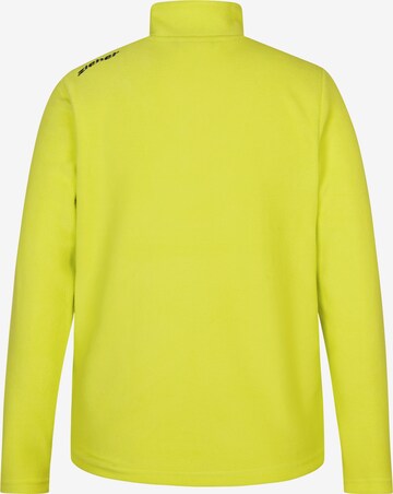 ZIENER Athletic Sweater 'JONKI' in Yellow